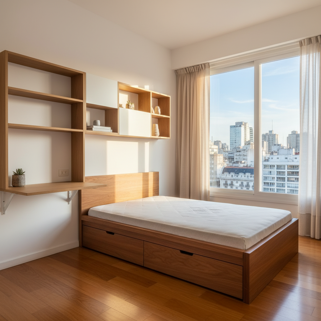 Muebles Multifuncionales: La Clave para Dormitorios Modernos