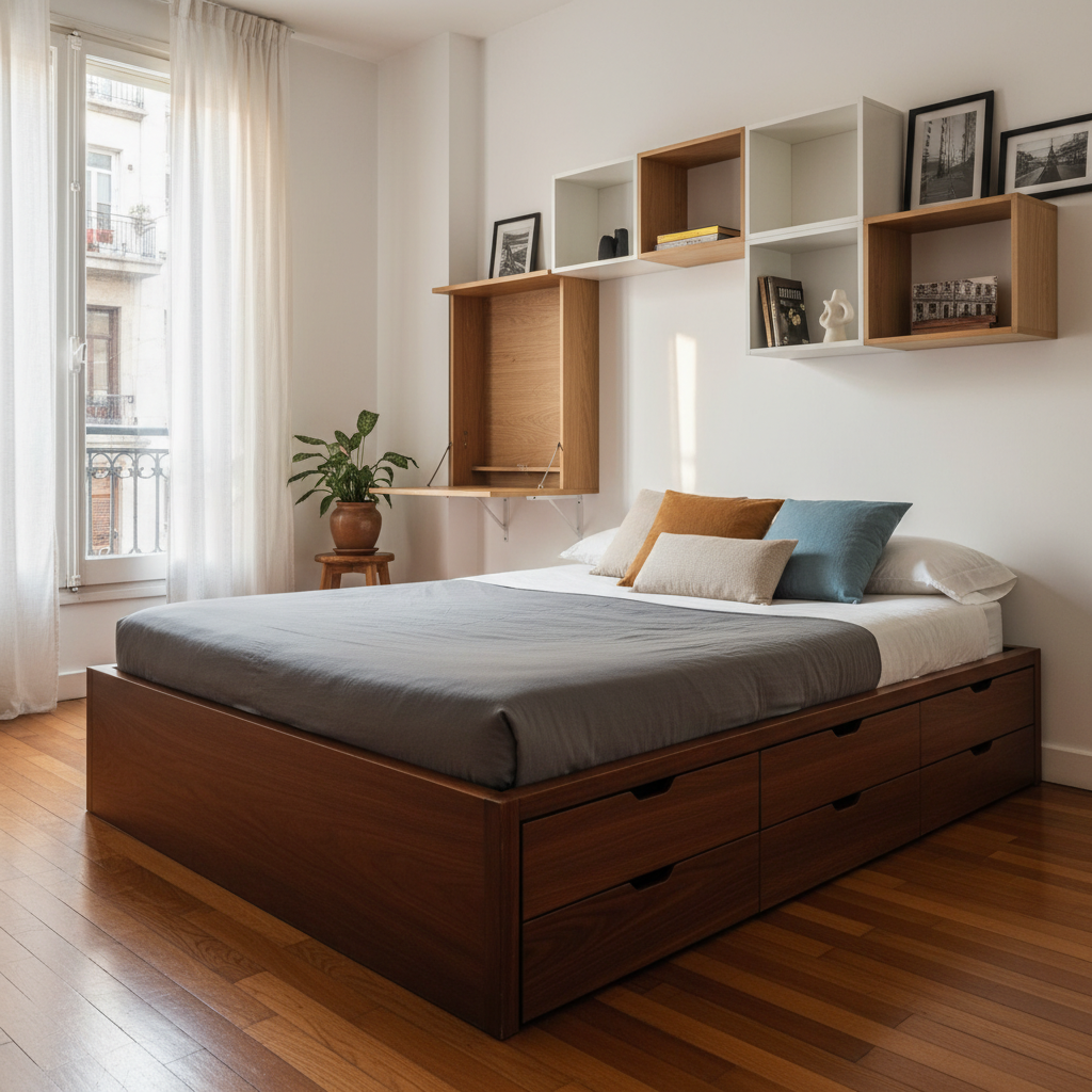 Muebles Multifuncionales: La Clave para Dormitorios Modernos