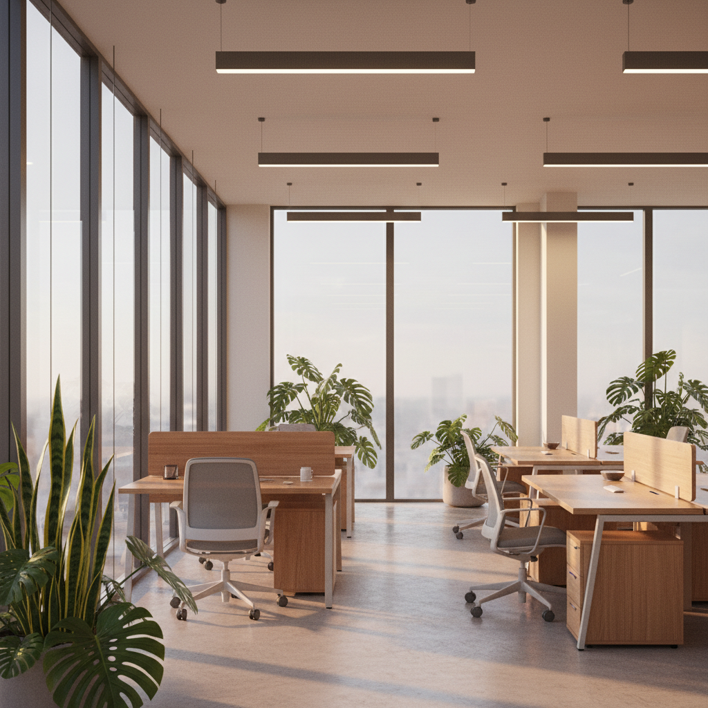 Iluminación Inteligente: La Clave para Oficinas del Futuro