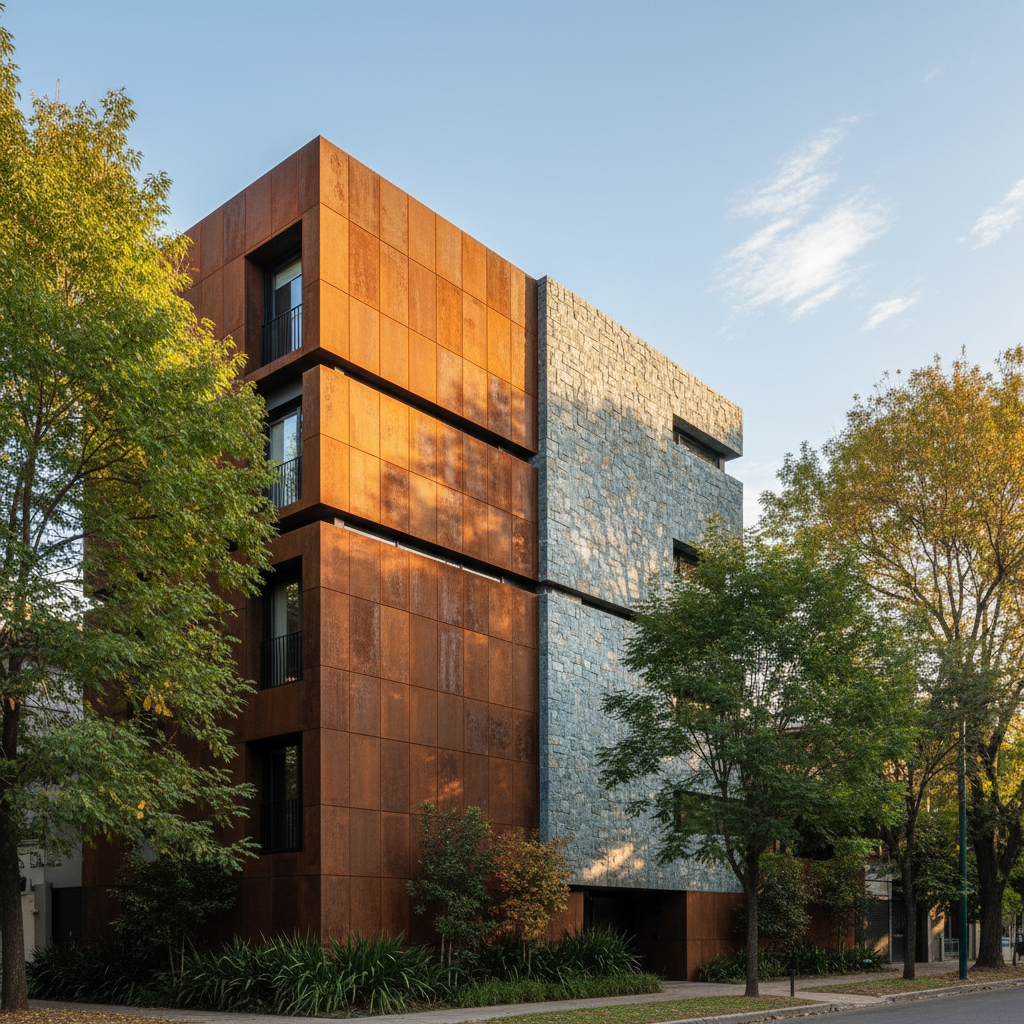 Colores que Florecen: La Danza Estacional en la Arquitectura Moderna