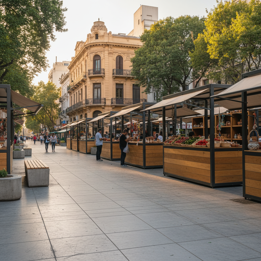 Mercados al Aire Libre: Pulso Vivo de la Ciudad