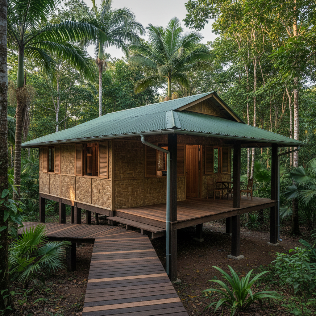 Estrategias Habitacionales Resilientes para la Amazonía: Un Enfoque Biointegrado