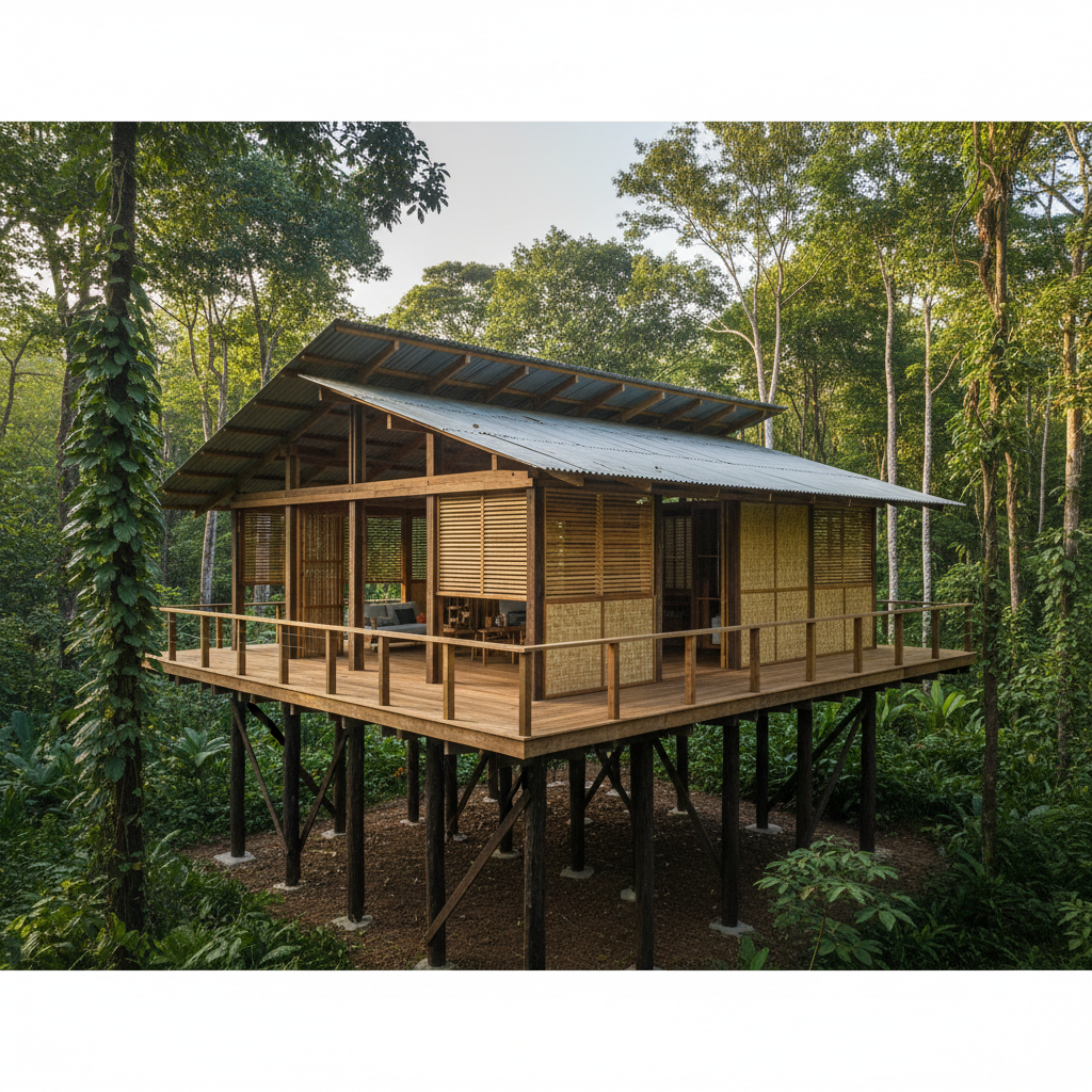 Estrategias Habitacionales Resilientes para la Amazonía: Un Enfoque Biointegrado