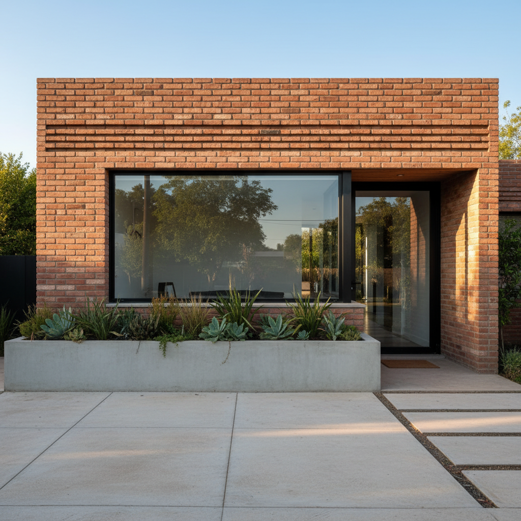 El Ladrillo: Fundación y Estética en la Arquitectura Residencial Unifamiliar del 2025