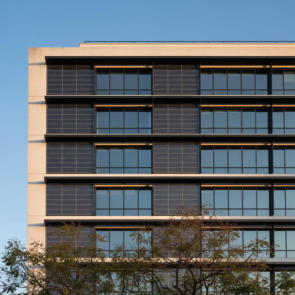 Armonía Solar en el Diseño: La Nueva Piel de la Arquitectura