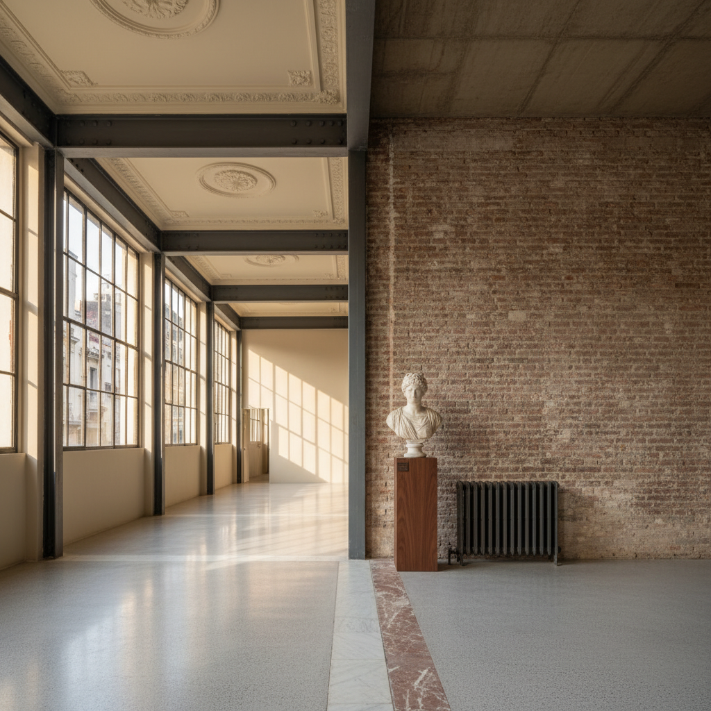 Diálogo de Eras: Cuando el Acero Abraza la Cornisa