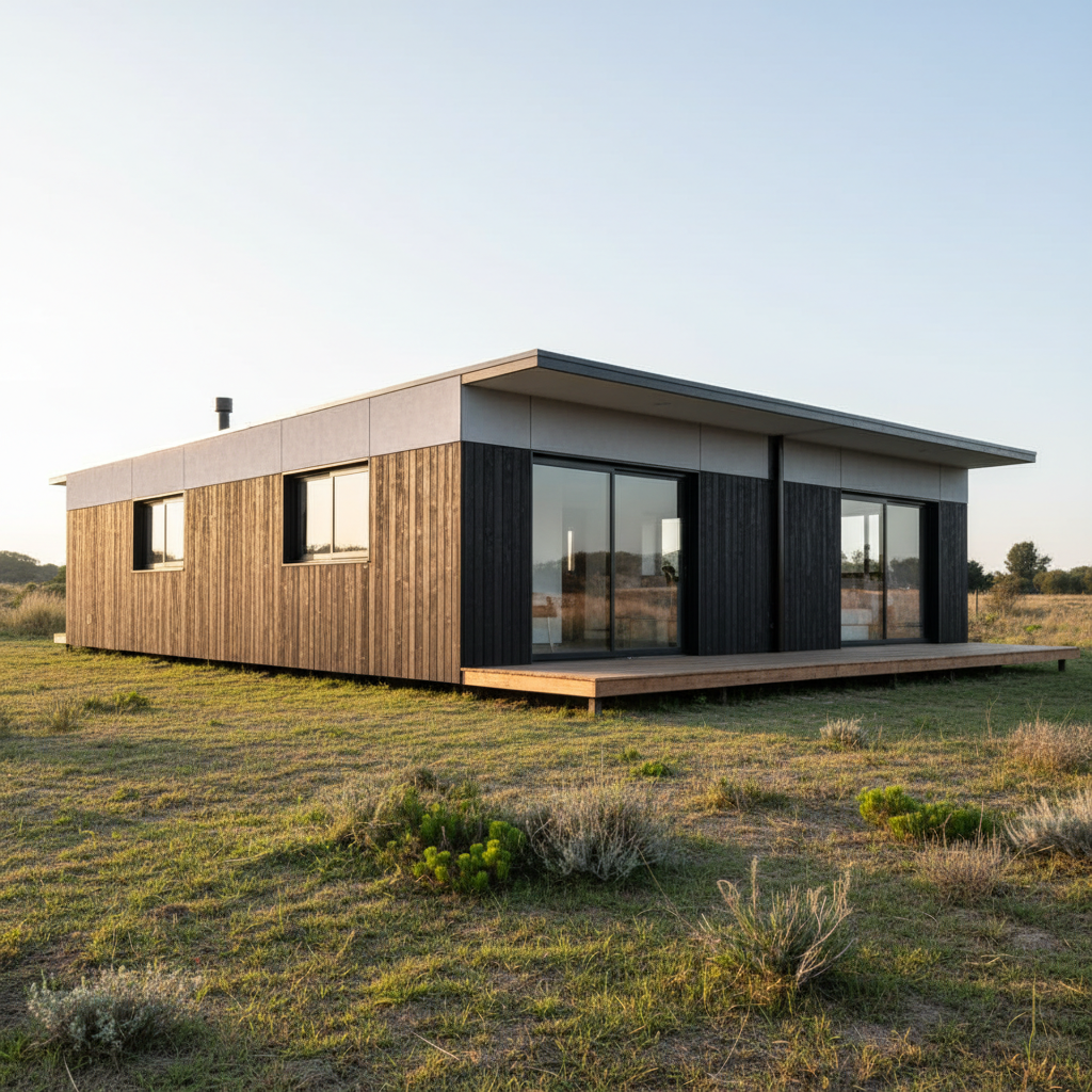 Arquitectura Modular Sostenible: Balance Técnico en Viviendas Prefabricadas