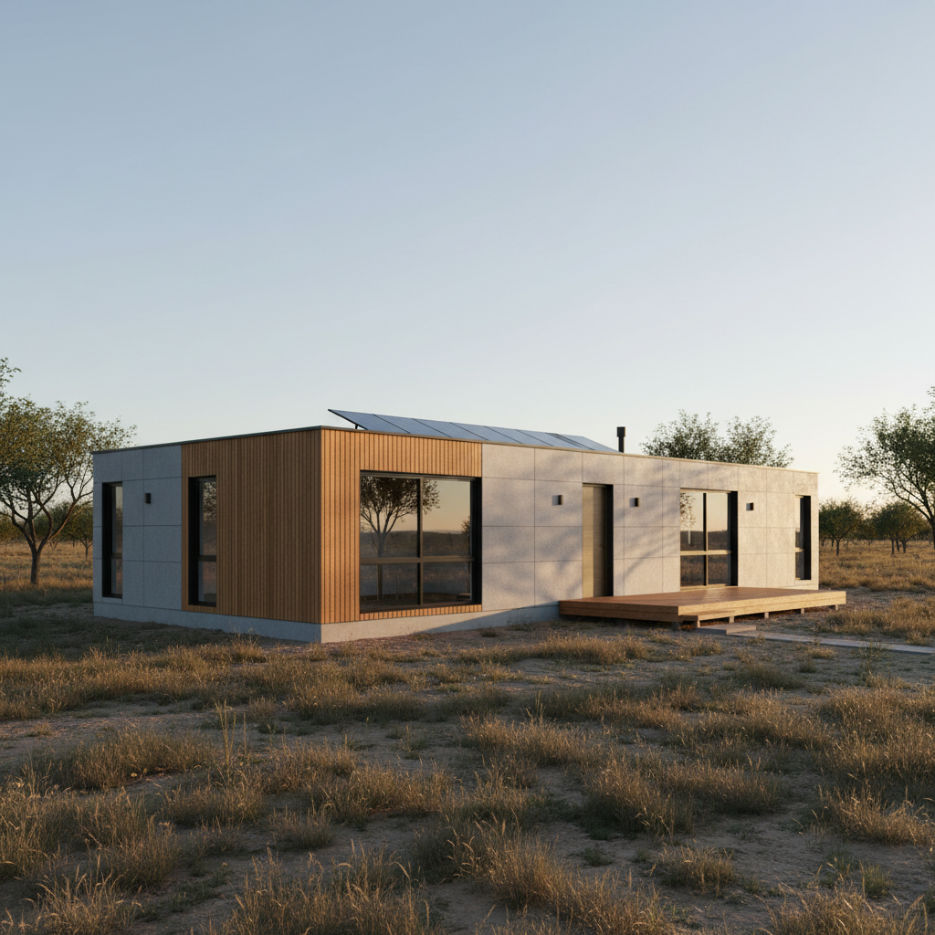 Arquitectura Modular Sostenible: Balance Técnico en Viviendas Prefabricadas