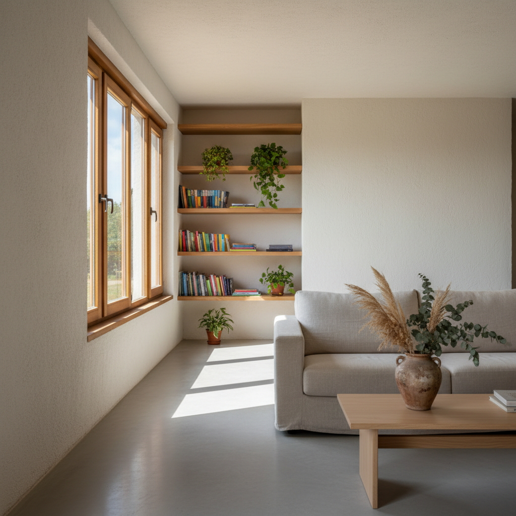 Respirar la Arquitectura: El Impacto Cuantificable de los Acabados Naturales