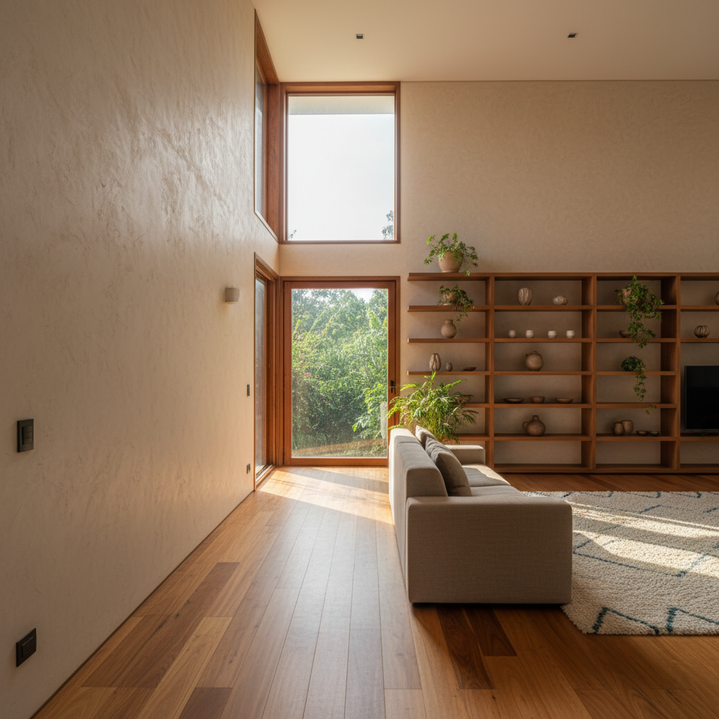 Respirar la Arquitectura: El Impacto Cuantificable de los Acabados Naturales