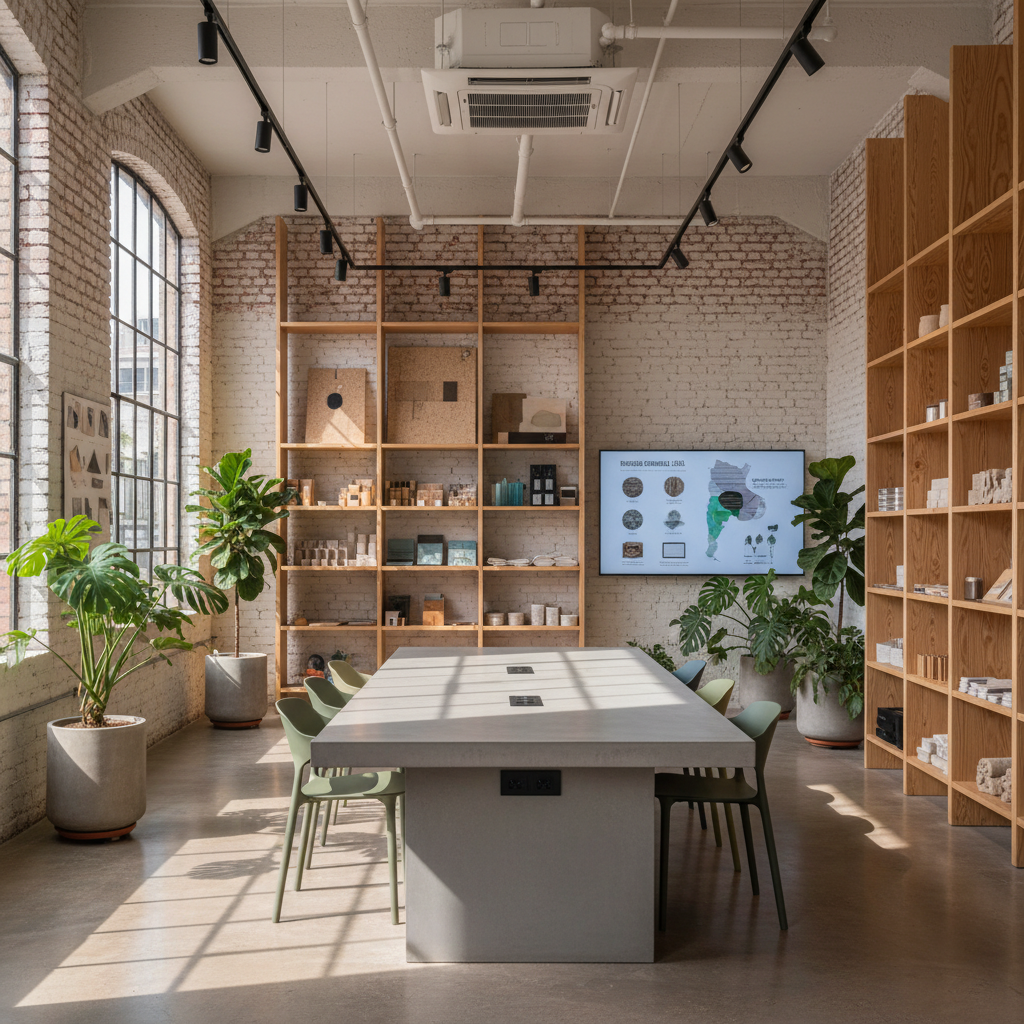 Transformación Urbana: Galerías de Interiores Sostenibles como Laboratorios Creativos