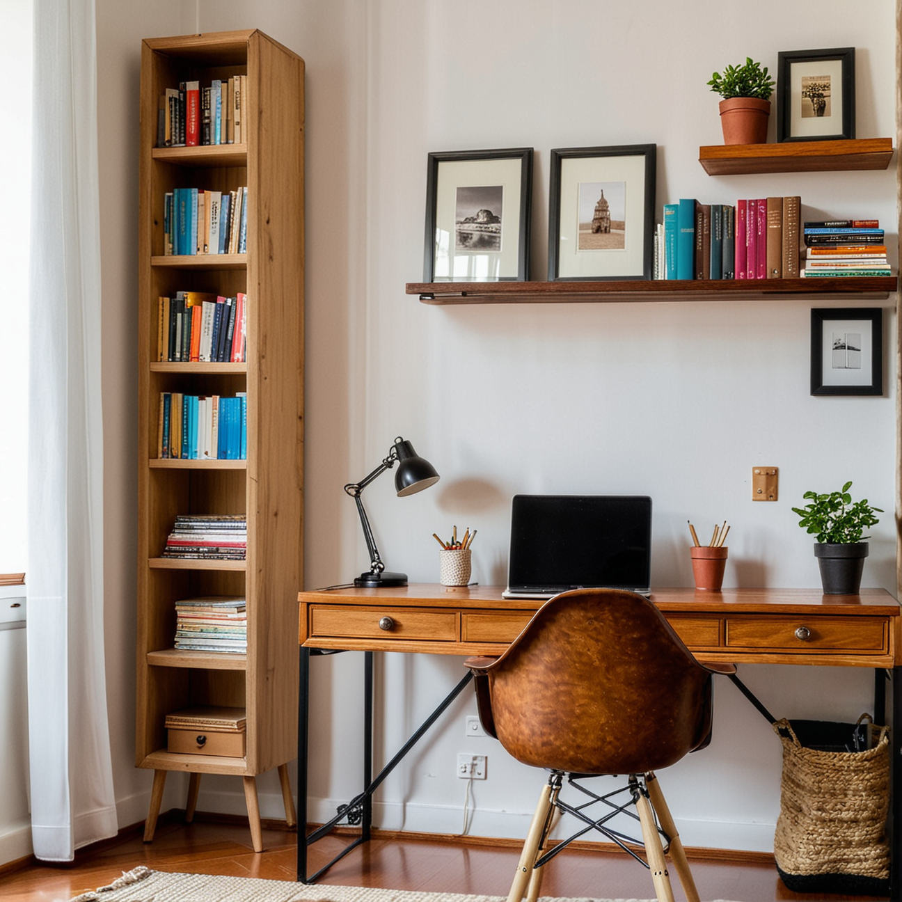 Diseño Inteligente: Integrando una Oficina en Casa en Departamentos Pequeños