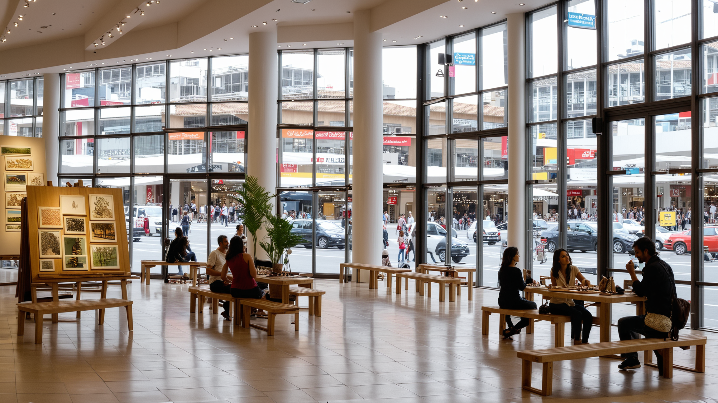 El Renacer de las Galerías Comerciales como Espacios Culturales