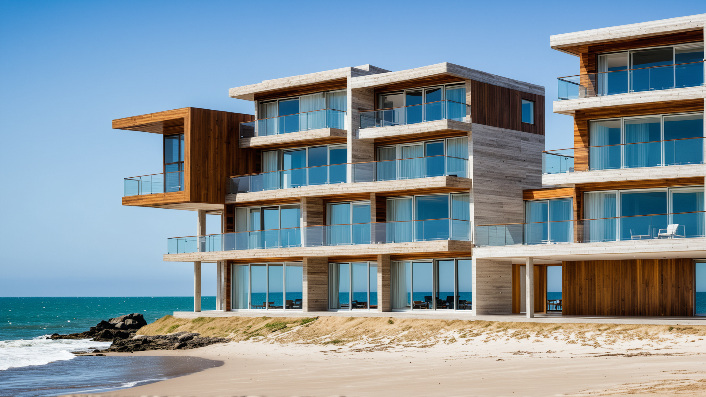 Arquitectura Costera: Estética y Funcionalidad en Barrios de Playa
