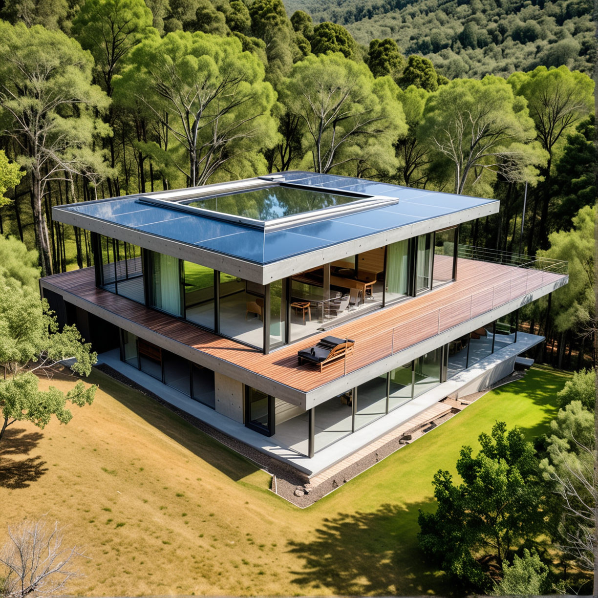Refugio Natural: La Casa Moderna que Dialoga con el Bosque
