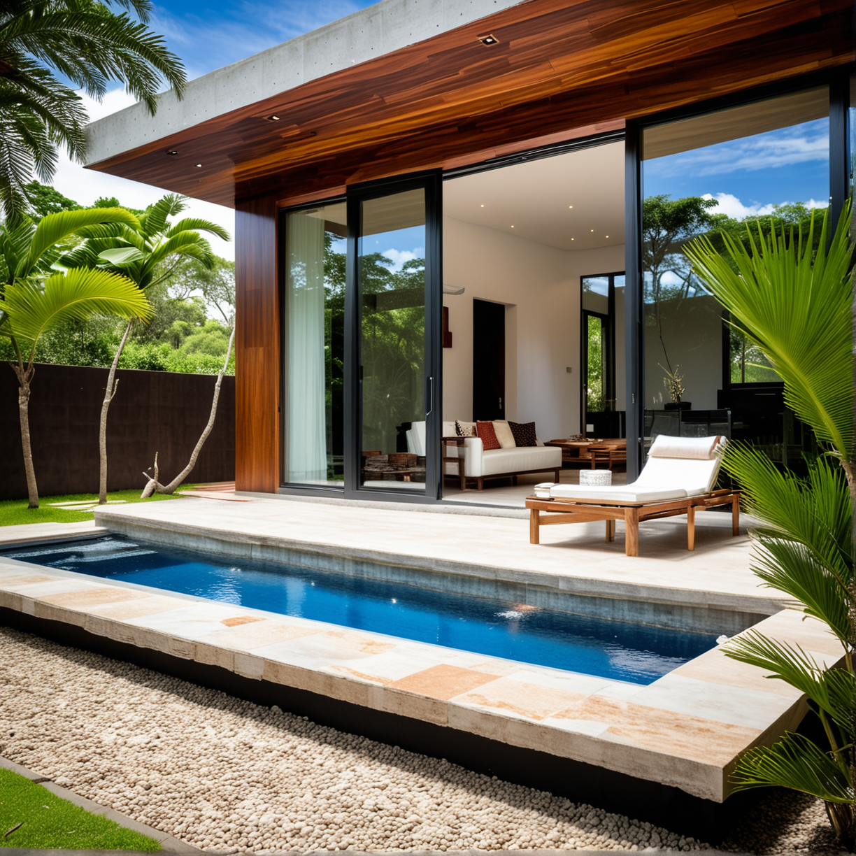 La Sinfonía de Luz y Sombra: Diseño de Viviendas Modernas en Climas Tropicales