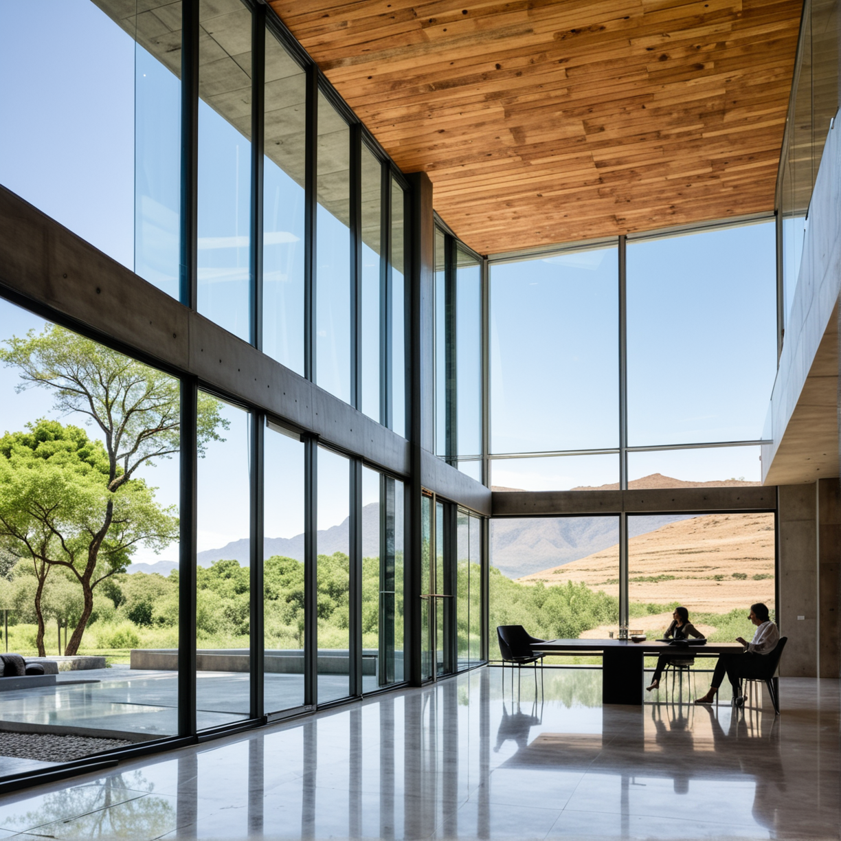Arquitectura de vidrio: el arte de fusionar espacios y naturaleza
