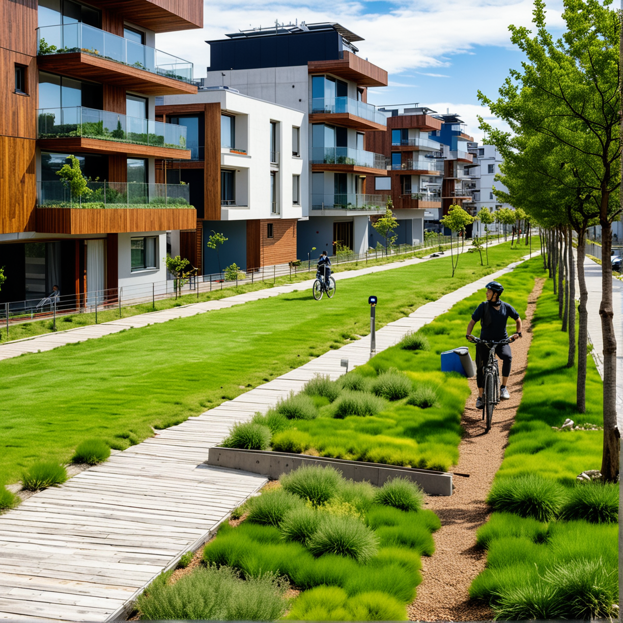 Barrios Eco-Friendly: Arquitectura Sostenible para el Futuro Urbano
