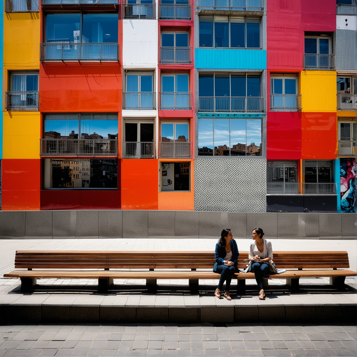 Ciudades en Diálogo: La Fusión entre Arquitectura y Arte Urbano