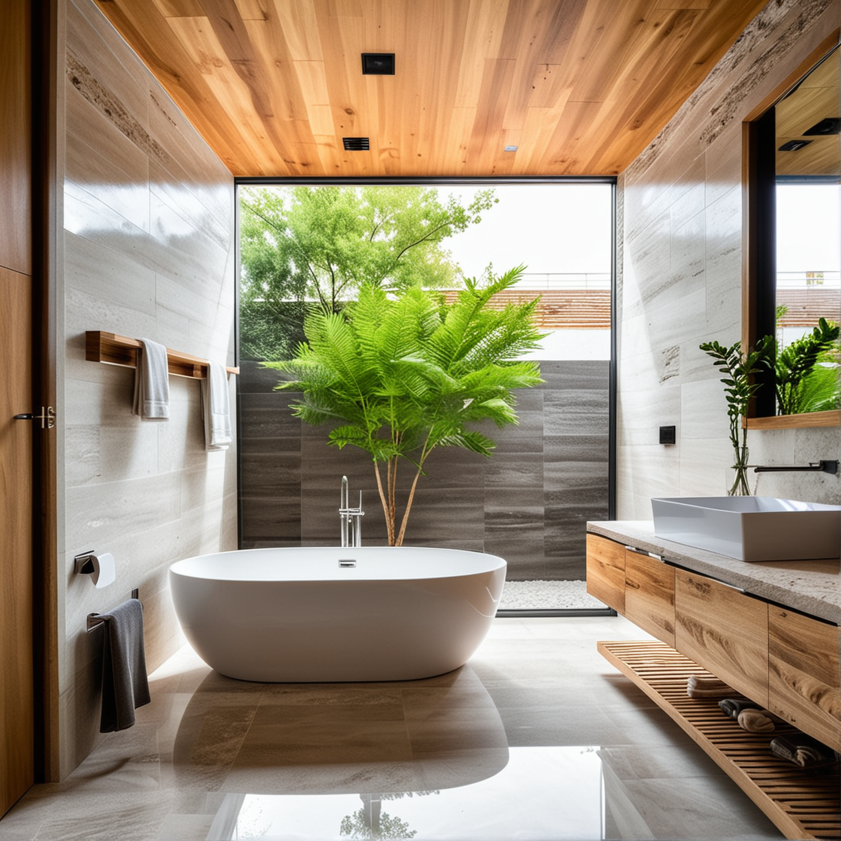 Baños que Respiran: La Tendencia de Diseños Inspirados en la Naturaleza