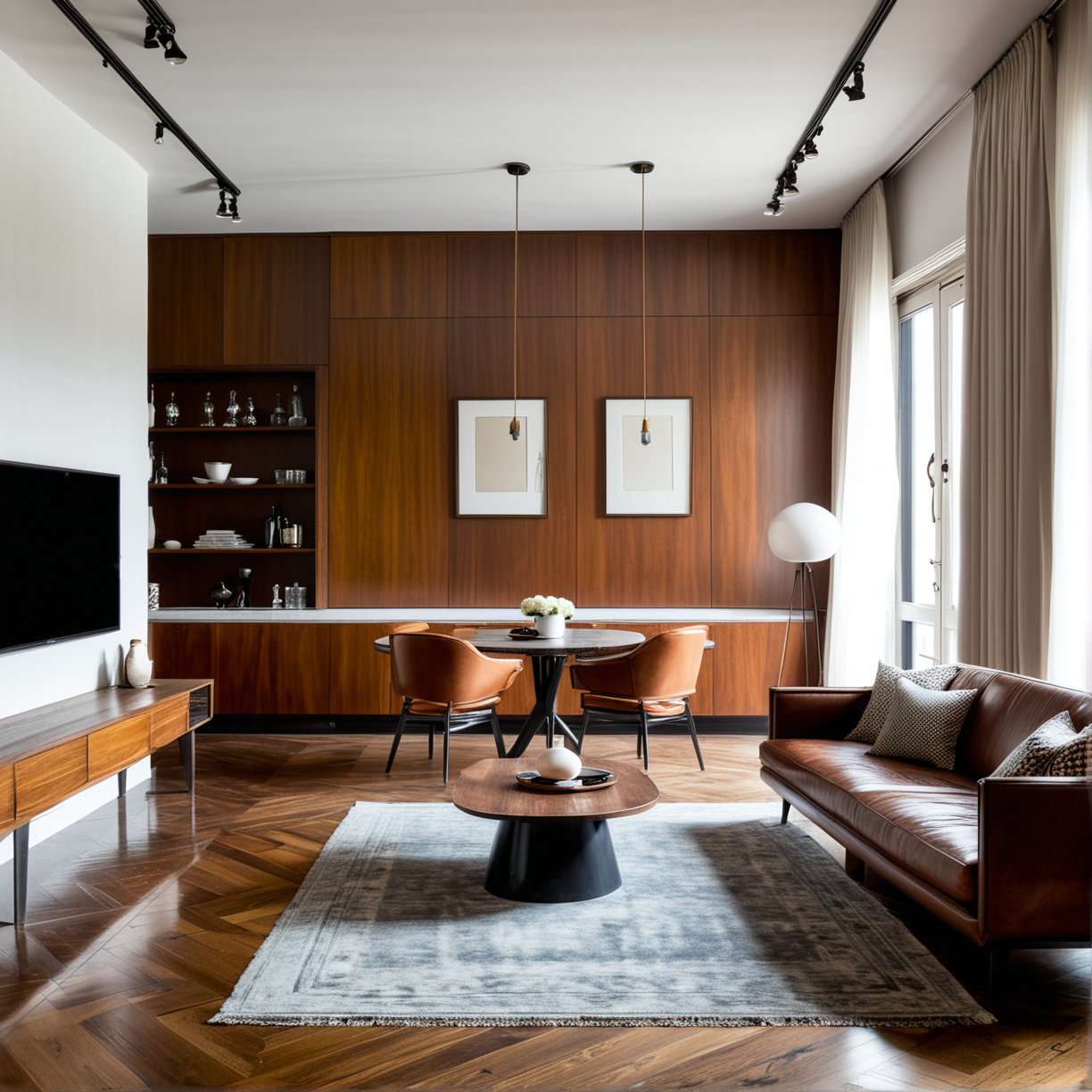 Interiores Retro: Un Viaje Estético al Pasado con Estilo Moderno