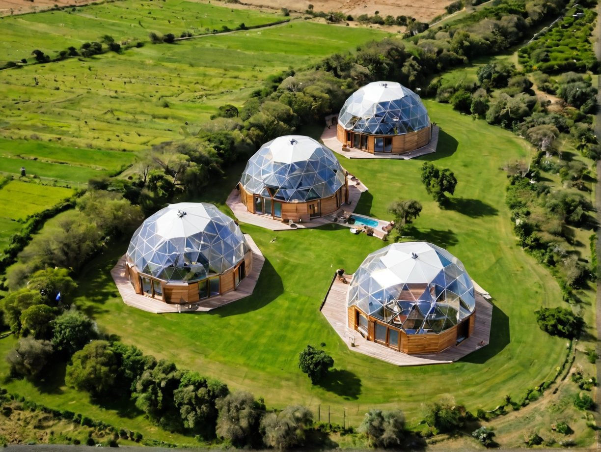 Domos Geodésicos: Una Nueva Era en la Arquitectura Rural Argentina