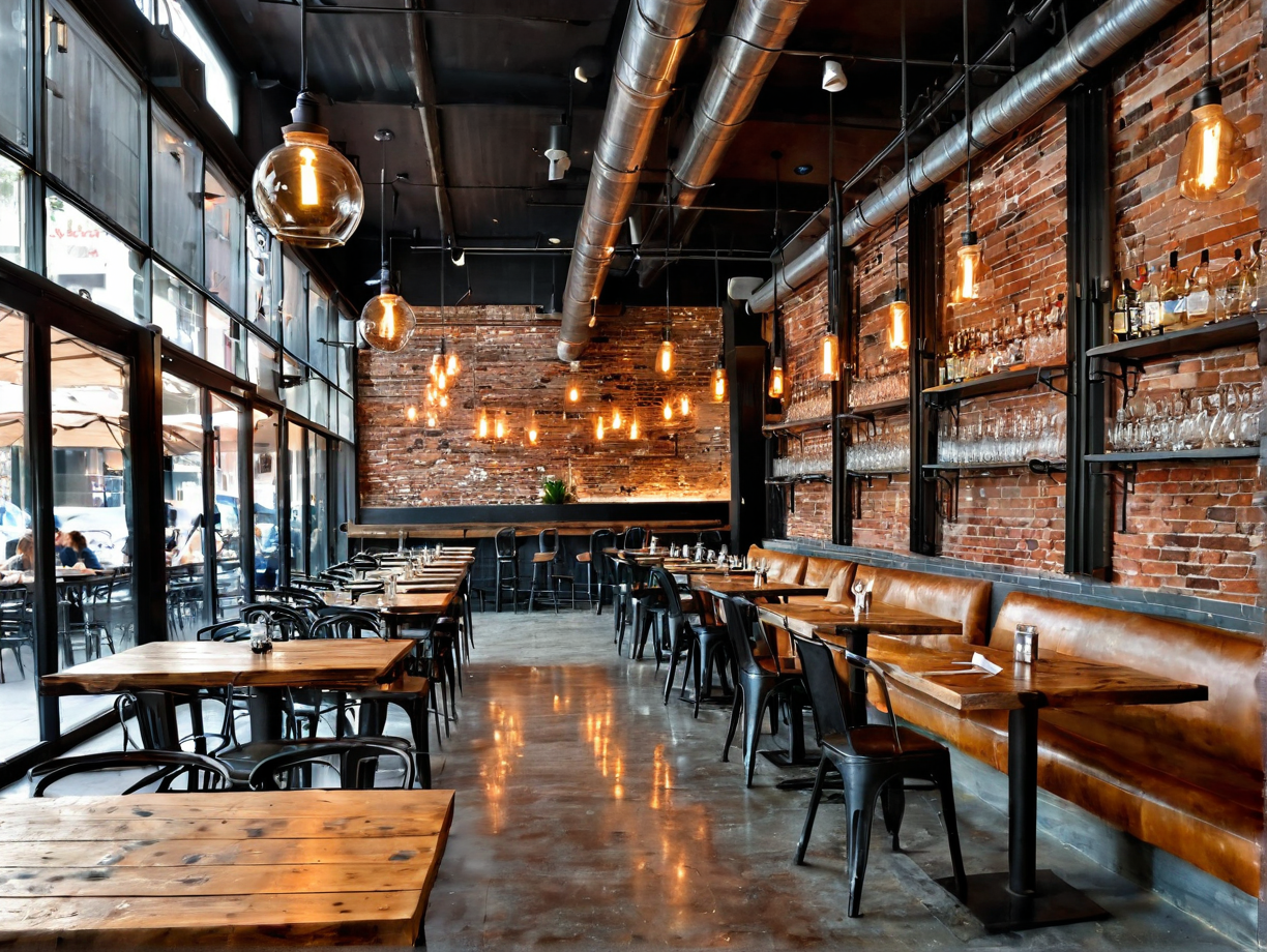 Espacios que Cuentan Historias: La Tendencia del Diseño Industrial Chic en Restaurantes