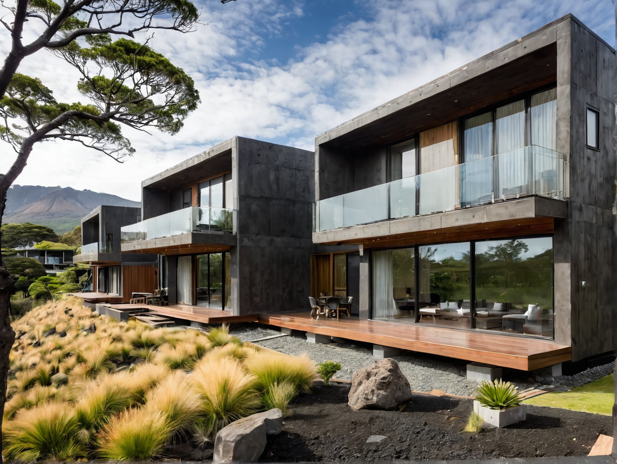 Arquitectura Resiliente: Viviendas en Zonas Volcánicas