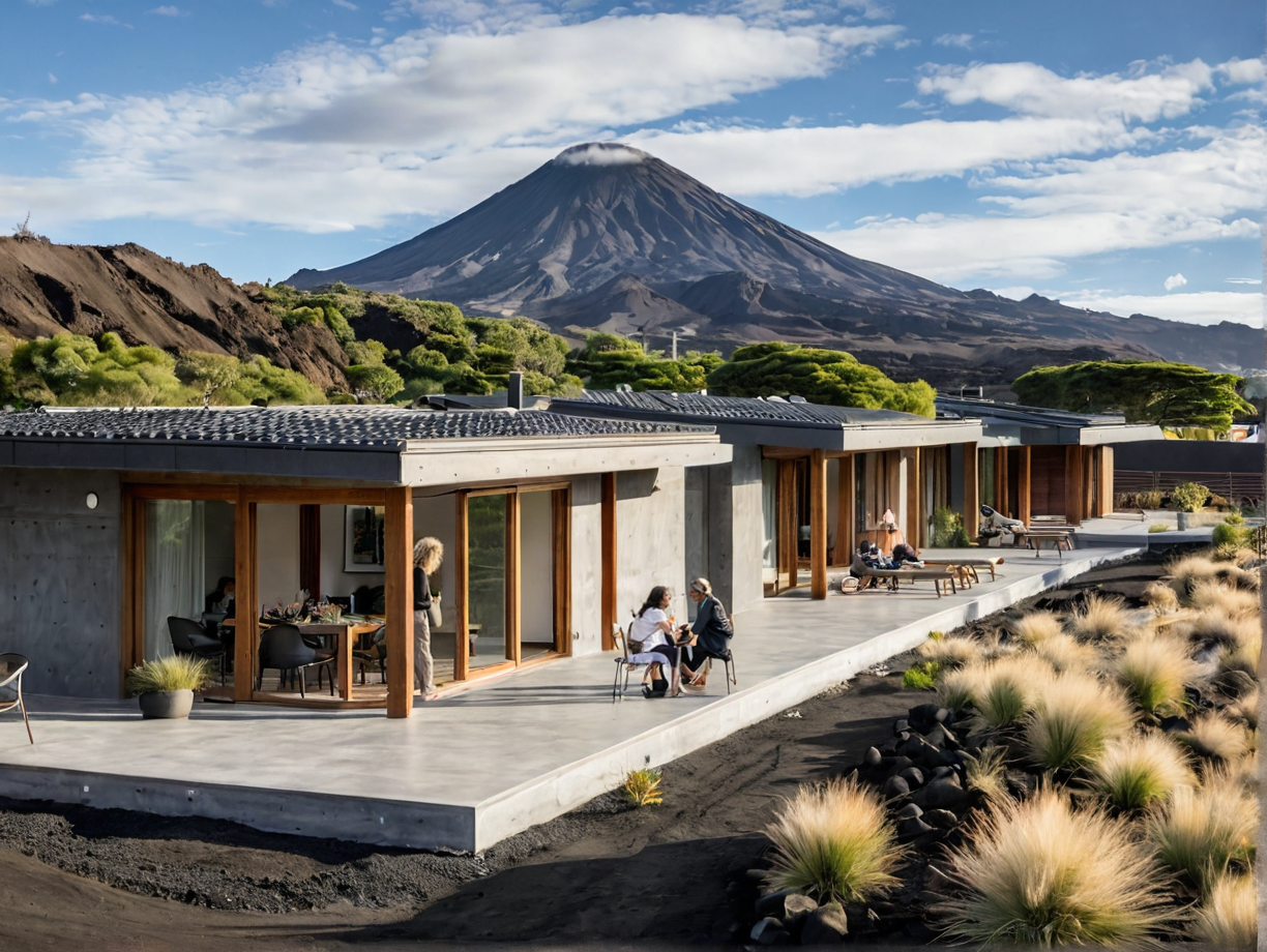 Arquitectura Resiliente: Viviendas en Zonas Volcánicas