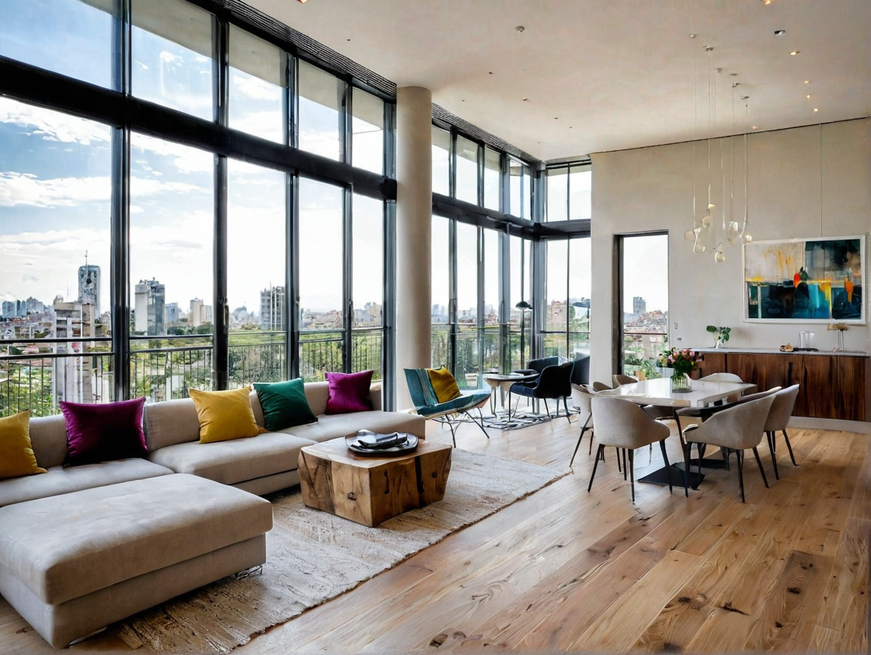 La Sinfonía de Colores y Texturas: Tendencias en la Arquitectura de Interiores en Argentina