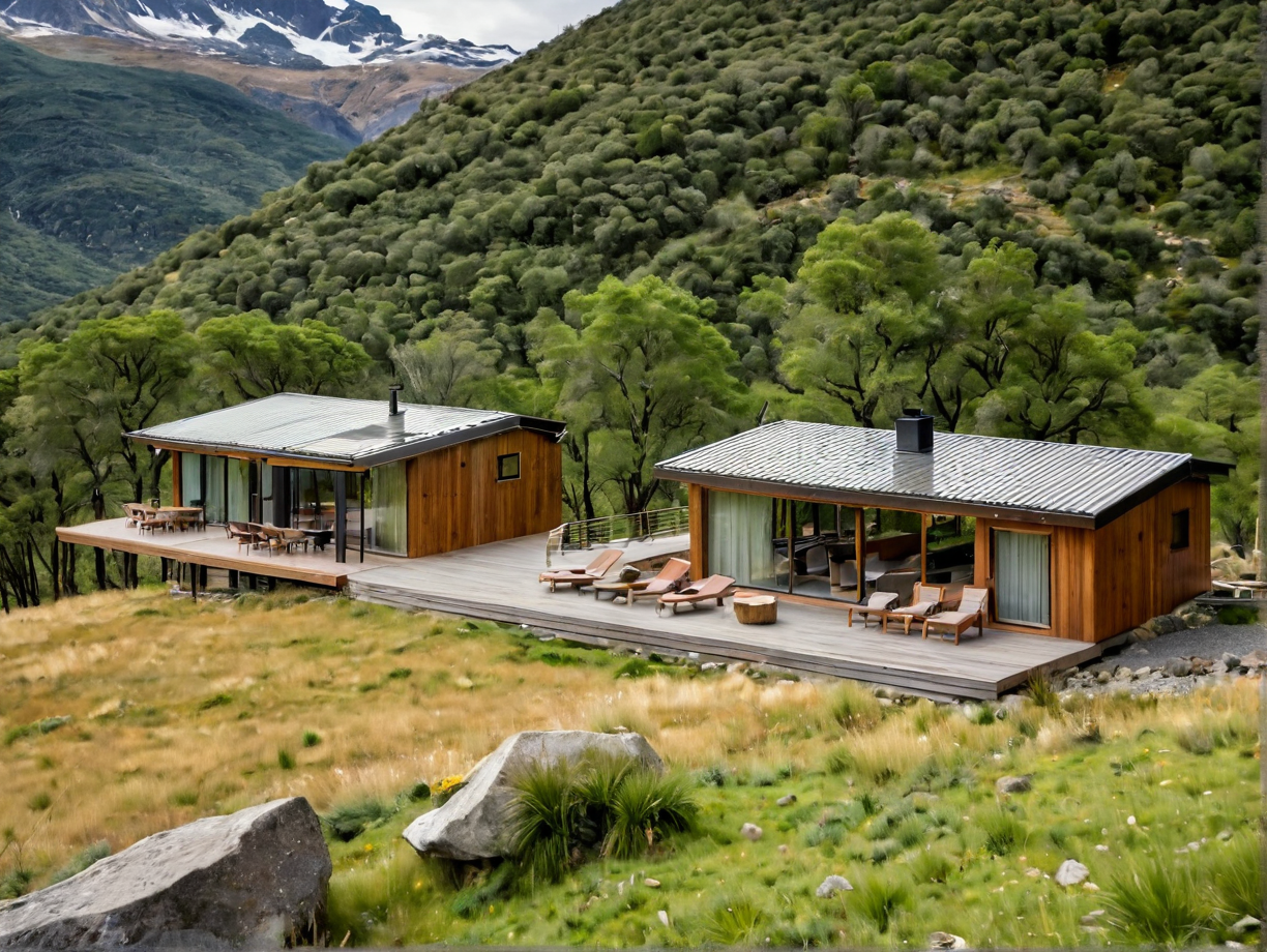 Cabañas Modernas: La Nueva Forma de Habitar la Montaña con Minimalismo