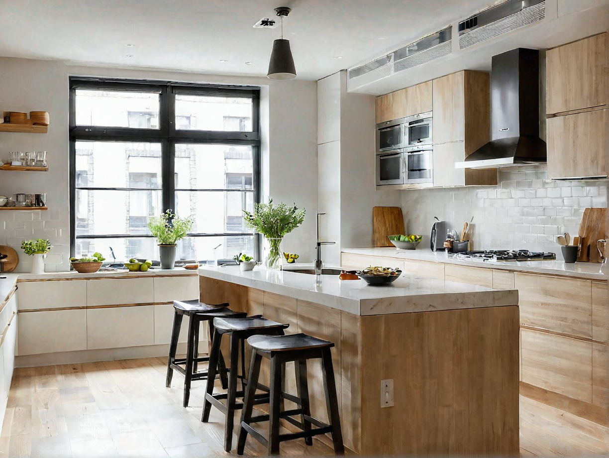 Optimización de Espacios: Estrategias para Cocinas con Techos Bajos