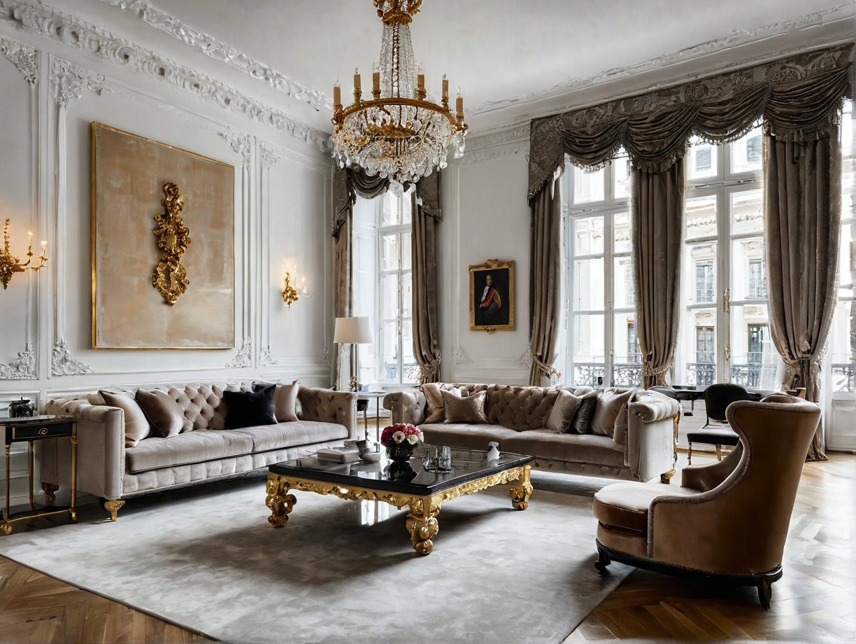 El Renacer del Barroco: Elegancia y Opulencia en la Arquitectura de Interiores