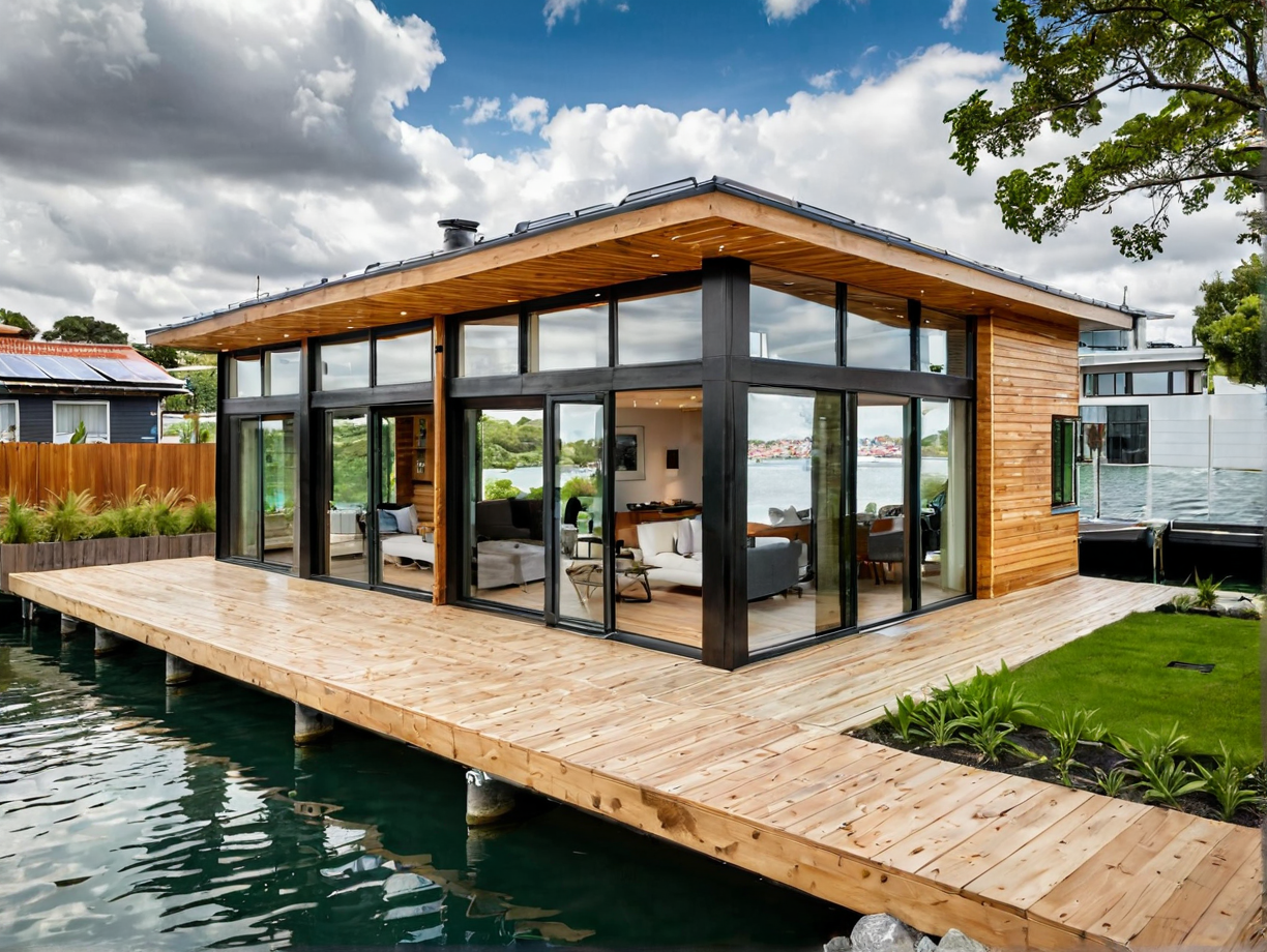 Viviendas Flotantes: El Futuro Sostenible de la Arquitectura Habitacional