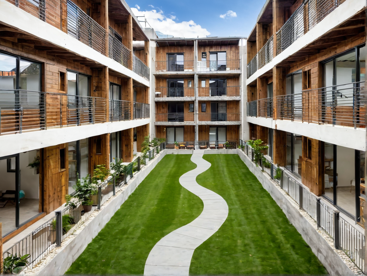Transformando Espacios: Innovación en Barrios de Vivienda Social