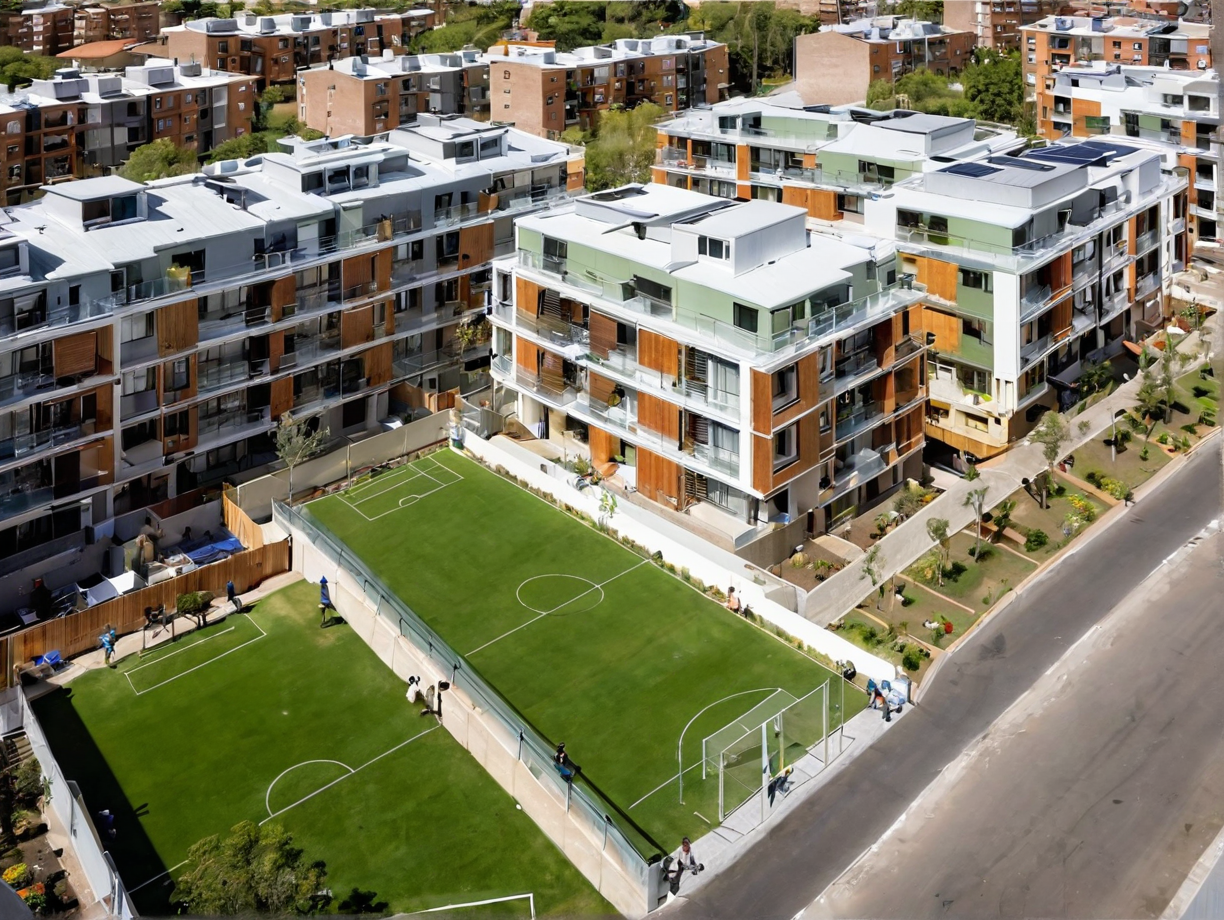 Transformando Espacios: Innovación en Barrios de Vivienda Social