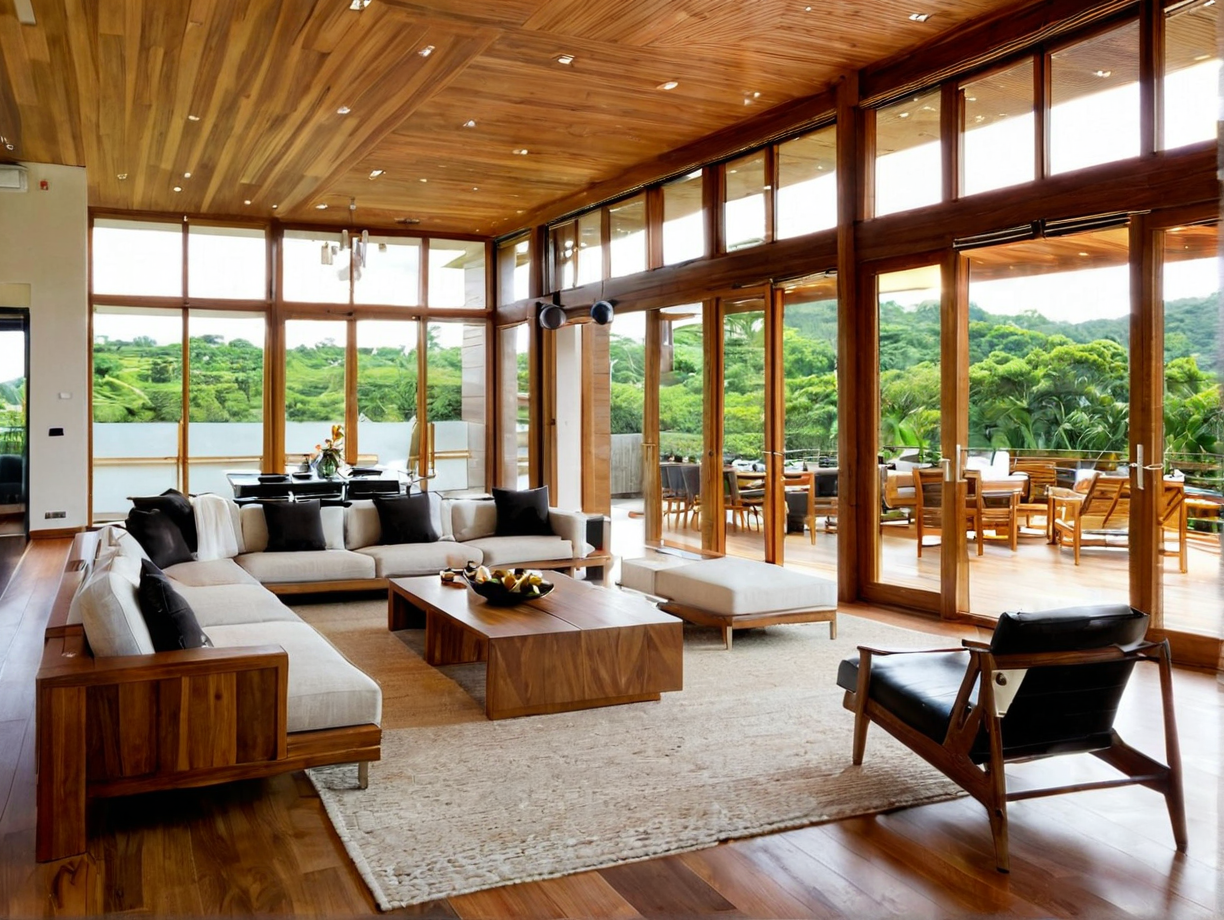 La Madera de Teca: Elegancia y Sostenibilidad en el Diseño de Interiores