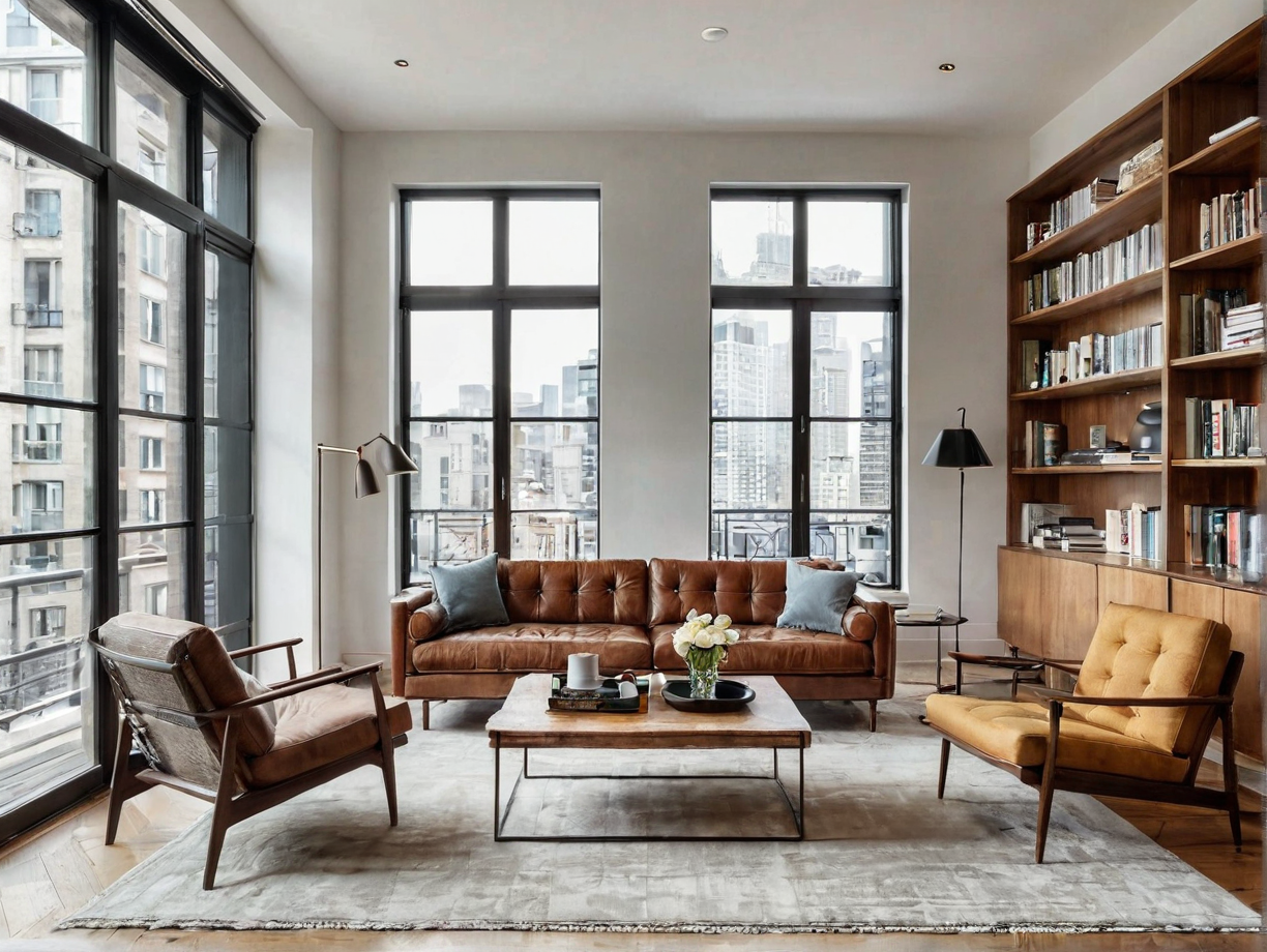 Vintage y Modernidad: La Fusión Perfecta en Interiores Contemporáneos