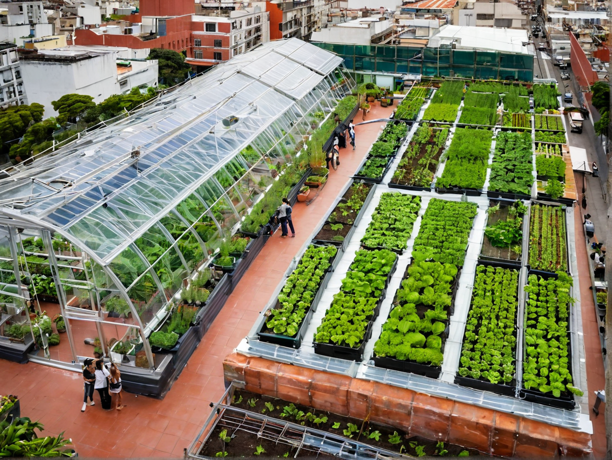 Azoteas que alimentan la ciudad: la nueva era de los invernaderos urbanos