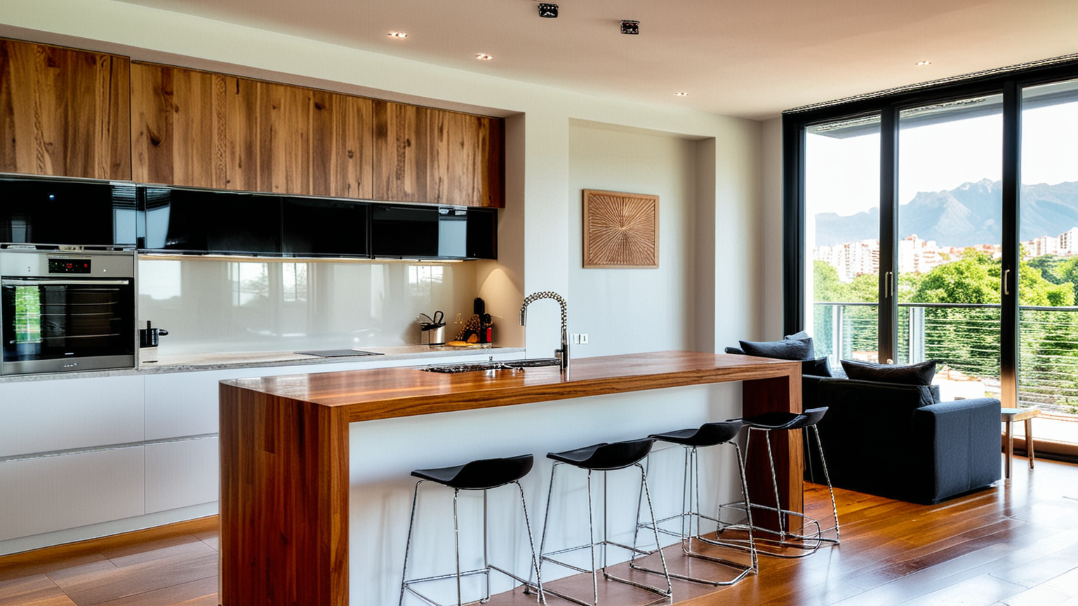 Madera: El alma de las cocinas modernas en Argentina