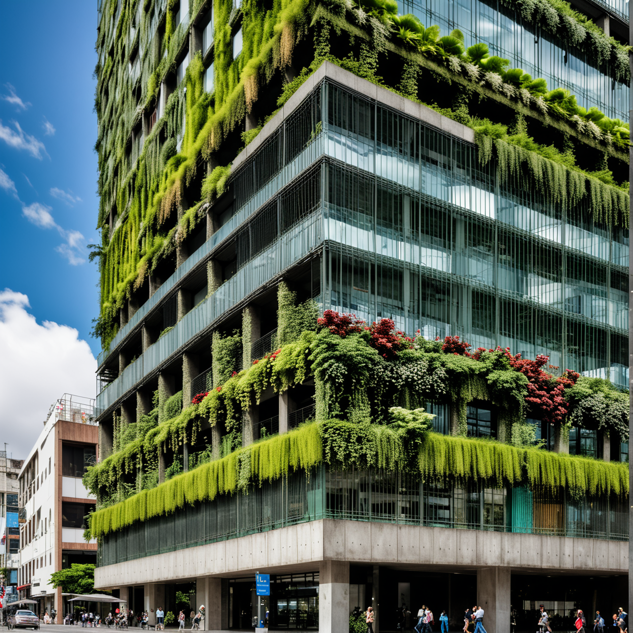 Renovación Verde: Jardines Verticales Transforman Estructuras Industriales Obsoletas