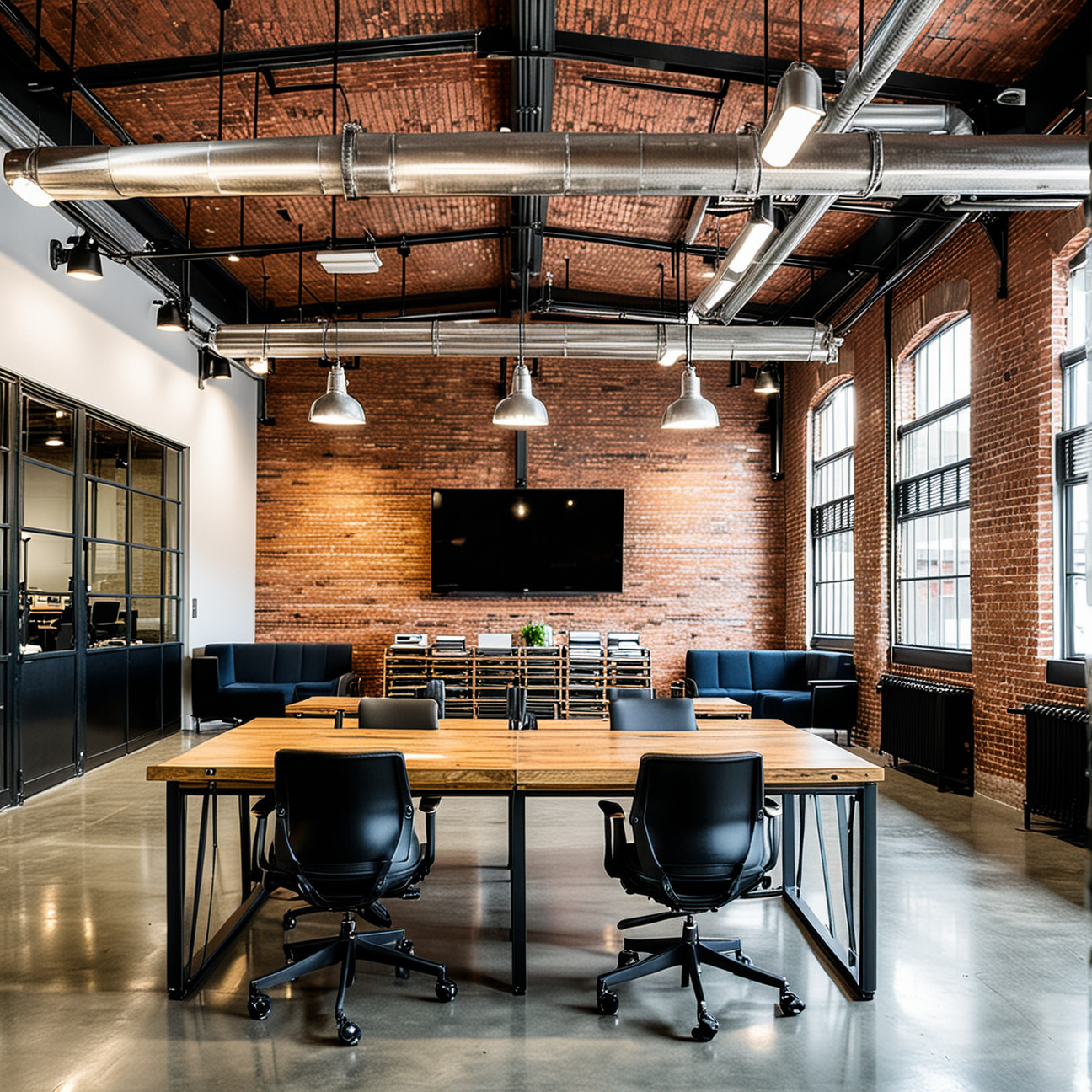 Oficinas Colaborativas: El Renacer del Estilo Industrial Chic en el Coworking