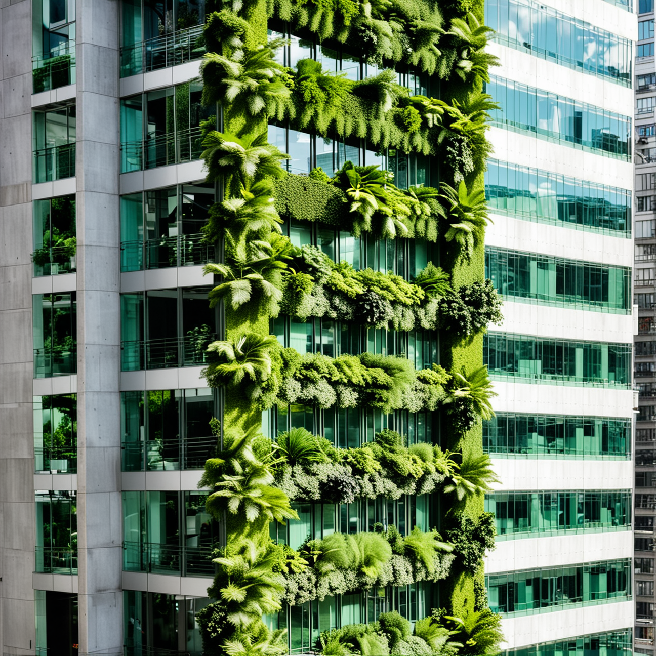 Verde que te quiero verde: Jardines verticales redefiniendo el paisaje urbano