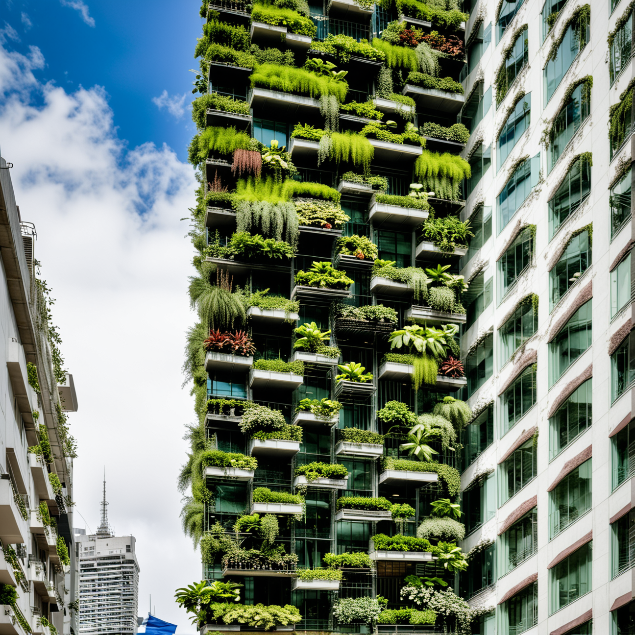 Verde que te quiero verde: Jardines verticales redefiniendo el paisaje urbano