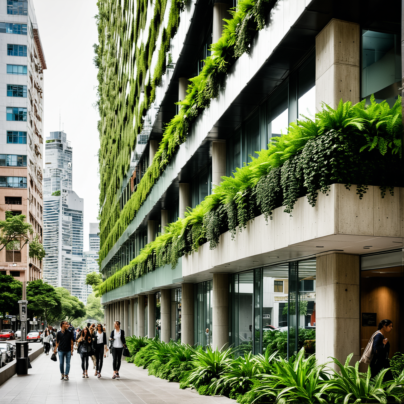 Transformando el Horizonte: De Rascacielos a Jardines Verticales