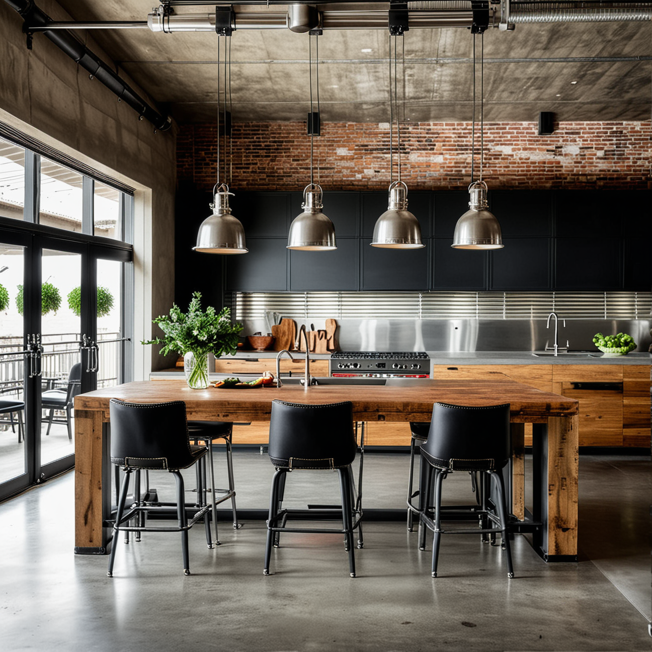 Cocinas de Estilo Industrial Chic: La Fusión Perfecta entre Funcionalidad y Estética