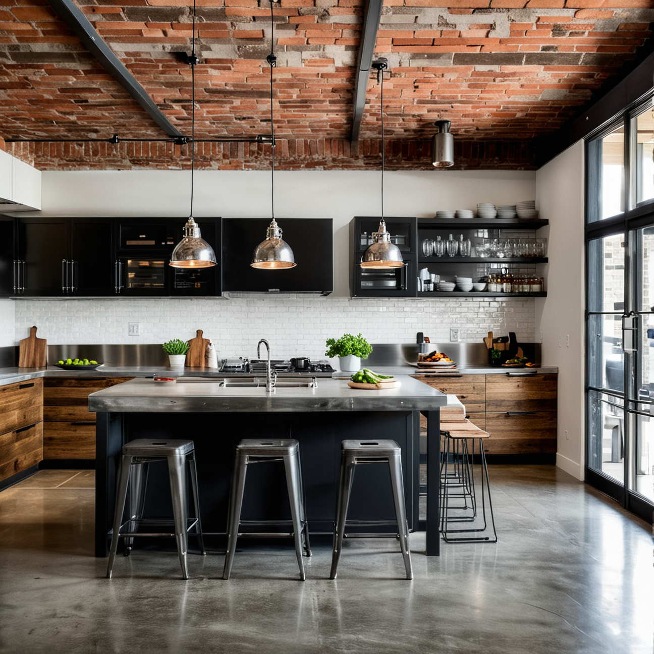 Cocinas de Estilo Industrial Chic: La Fusión Perfecta entre Funcionalidad y Estética