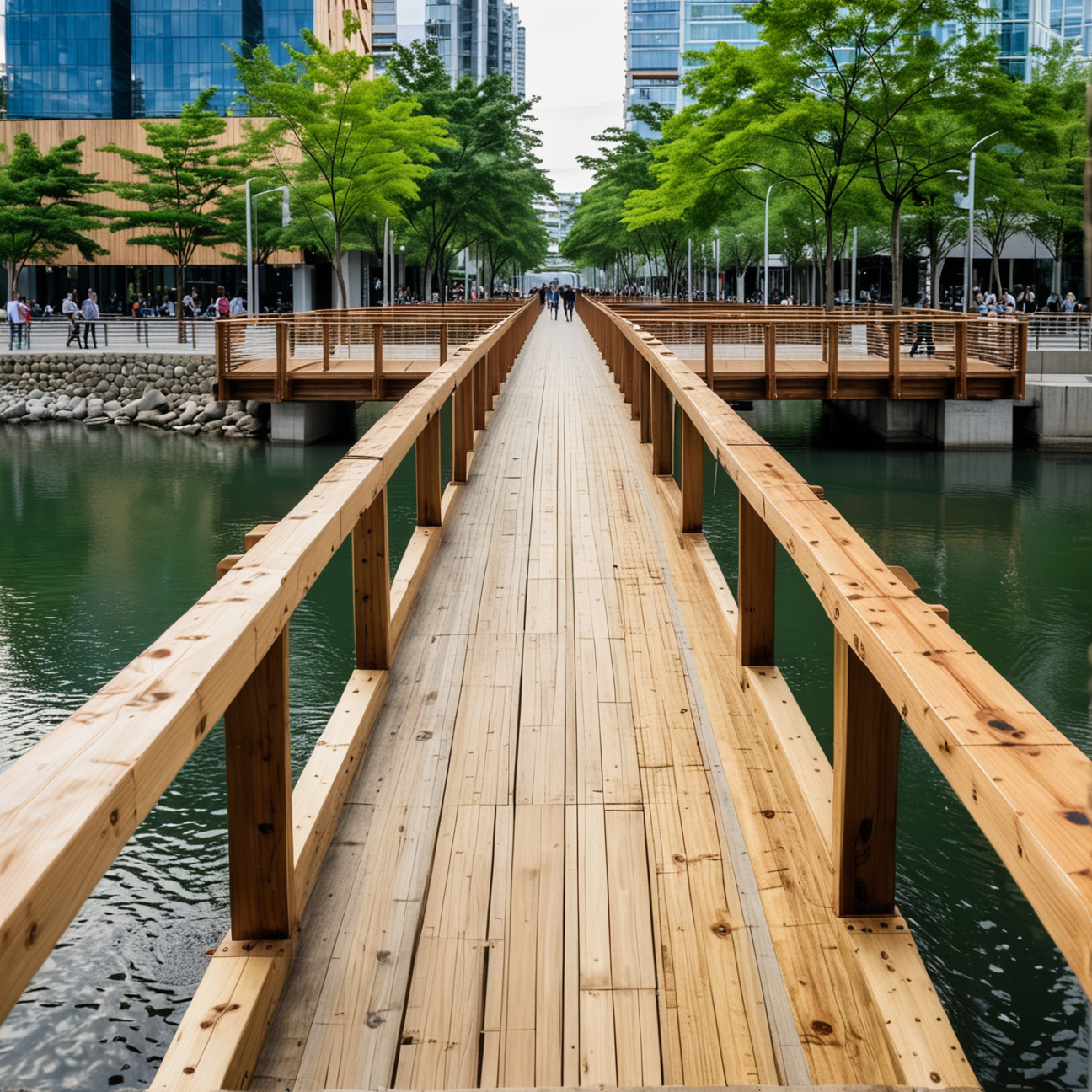 Puentes de Madera: La Sostenibilidad se Convierten en Estructuras de Conexión