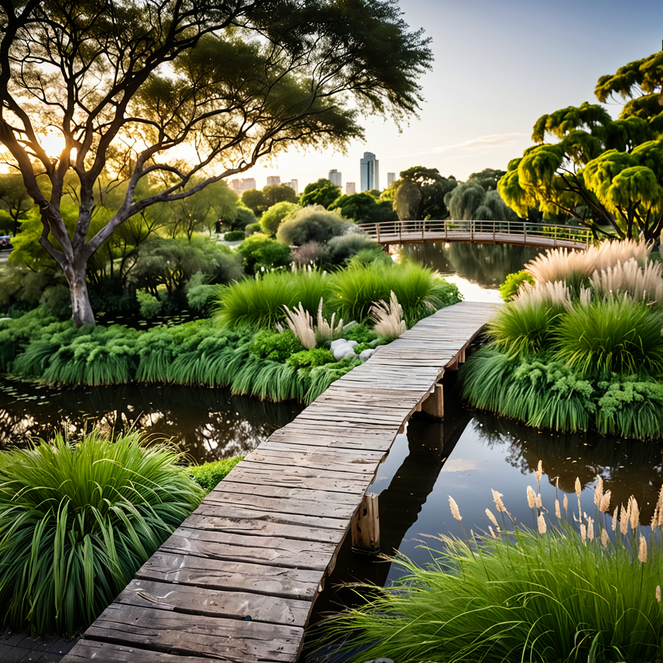 Paisajes Urbanos: La Sinfonía de la Naturaleza y la Inteligencia Artificial