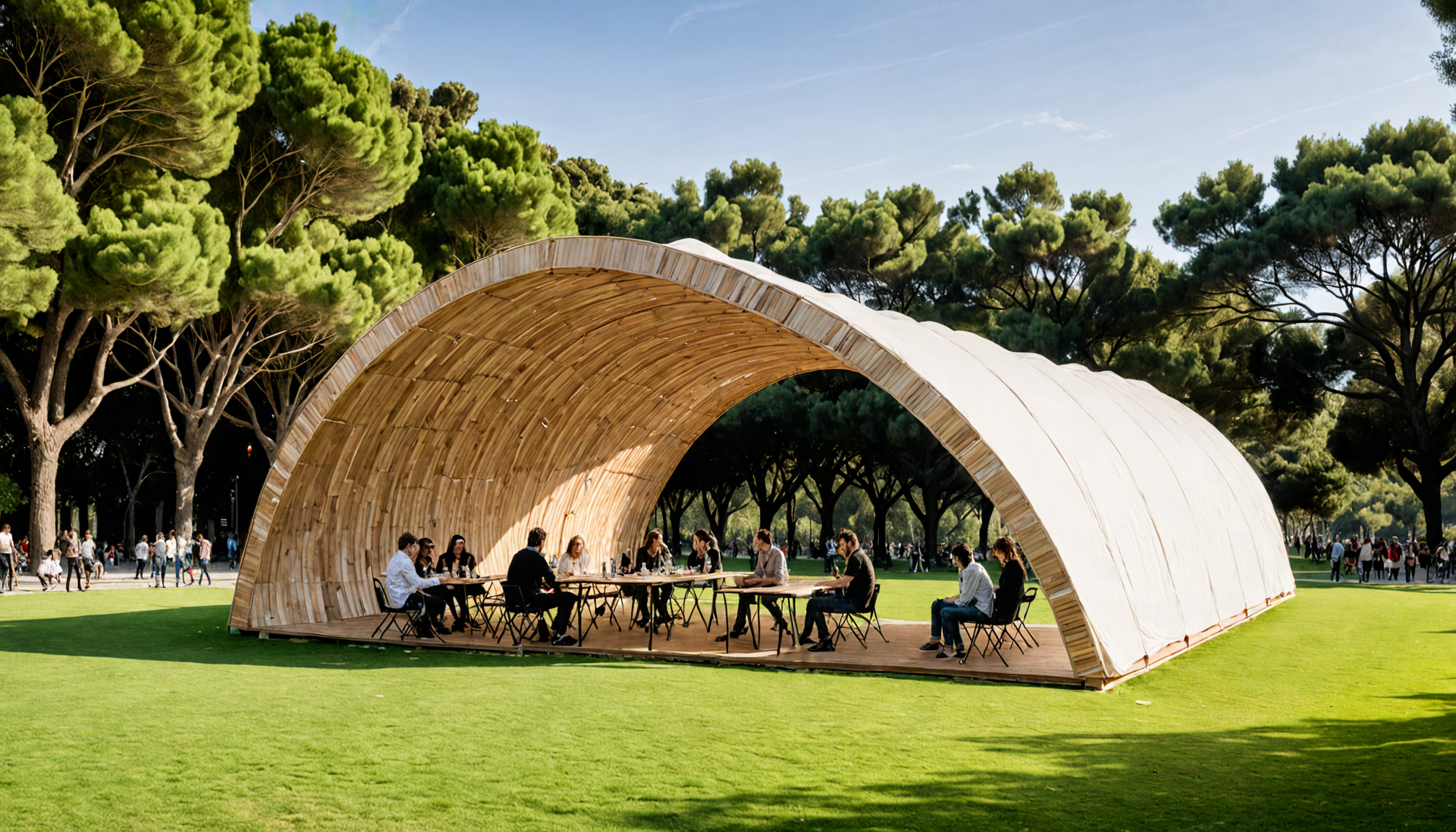 Arquitectura Efímera: La Magia del Diseño que Desaparece